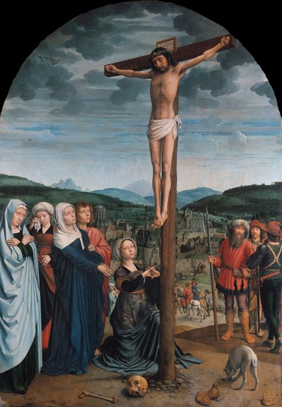 Christ on the Cross by Gerard David